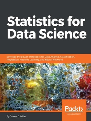 cover image of Statistics for Data Science